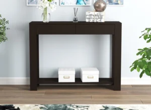 Hazinda Console Table with Modern Contemporary Design - Image 3