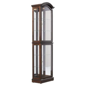 Bing Lighted Curio Cabinet - Image 4