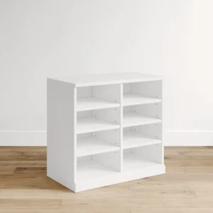 Jinry White Shelf Storage Unit - Image 5