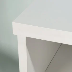 Jinry White Shelf Storage Unit - Image 6