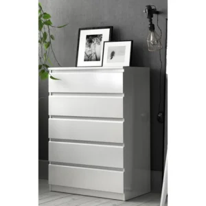 Linify 5-Drawer Storage Unit, Black - Image 25