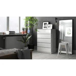 Linify 5-Drawer Storage Unit, Black - Image 26