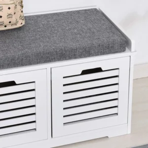 Zivon Multi-Use Storage Bench White - Image 5