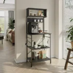 Juicy wood and metal kitchen stand