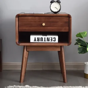 Rennie bedroom table with drawer - Image 5