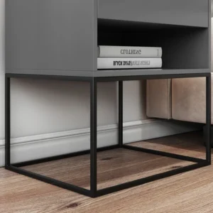 Valva natural wood bedroom table - Image 9