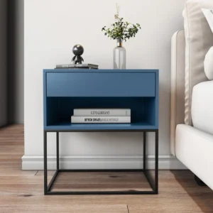 Valva natural wood bedroom table - Image 27