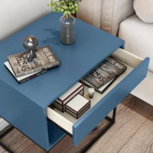 Valva natural wood bedroom table - Image 37