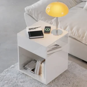 Modern side table with storage space - Image 3