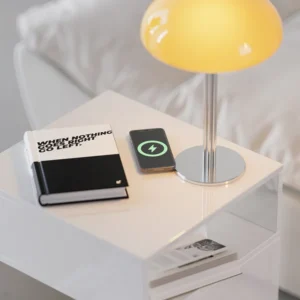 Modern side table with storage space - Image 8