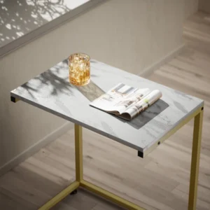 Lucky natural wood side table - Image 8