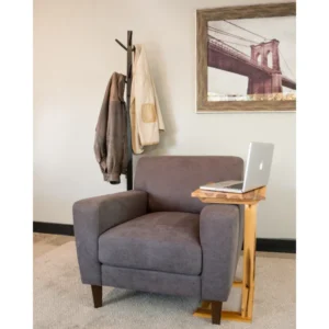 Solo natural wood side table - Image 9