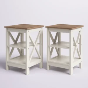 Jacob natural wood side table - Image 6