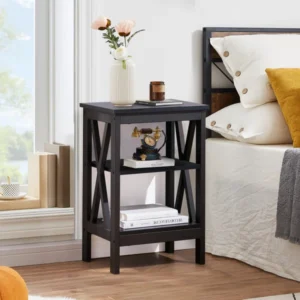 Monamour natural wood side table - Image 3