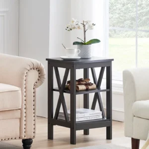 Monamour natural wood side table - Image 4