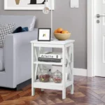 Monamour natural wood side table