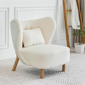 Katrin natural wood armchair - Image 2