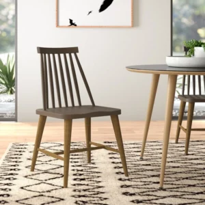 Rustic dining table chair - Image 2
