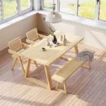 Tims rectangular dining table
