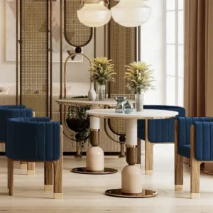Pergoment Modern chair made of natural wood - Image 12