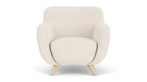 Flavy natural wood armchair - Image 8