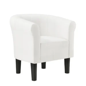 Roma natural wood upholstered chair - Image 7