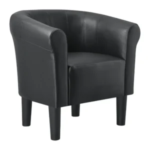 Roma natural wood upholstered chair - Image 17