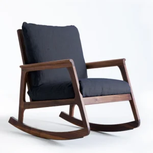 Relaxo Stylish Wooden Rocking Chair - Image 7
