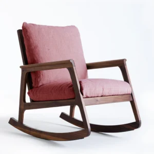 Relaxo Stylish Wooden Rocking Chair - Image 8