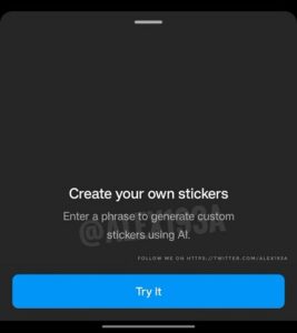 Instagram’s Testing a New Generative AI Sticker Creation Process In-App