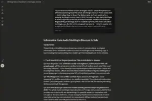 Claude Prompt: The Gap Audit