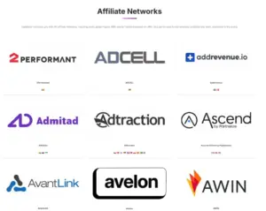 Datafeedr Network Coverage