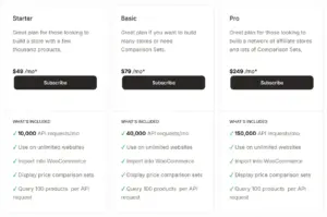 Datafeedr Pricing