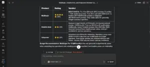 Genspark Prompt: Feature Comparison Matrix