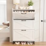 بلانكسر – خزانة أحذية عصرية من الخشب الطبيعي
