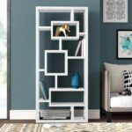 كلين مكتبة كتب بتصميم هندسي معاصر
