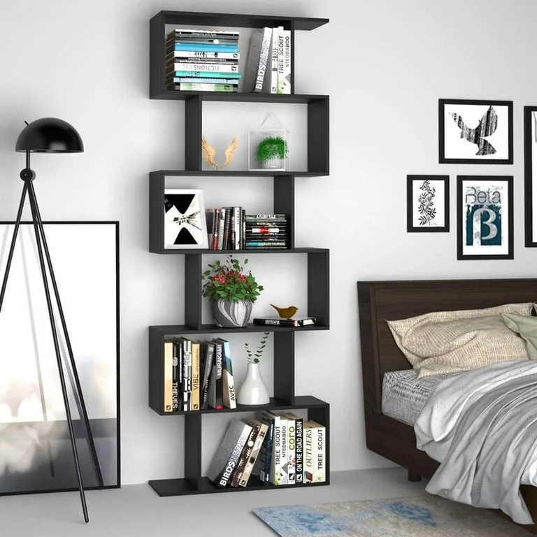 كيبيتو مكتبة كتب بتصميم هندسي عصري